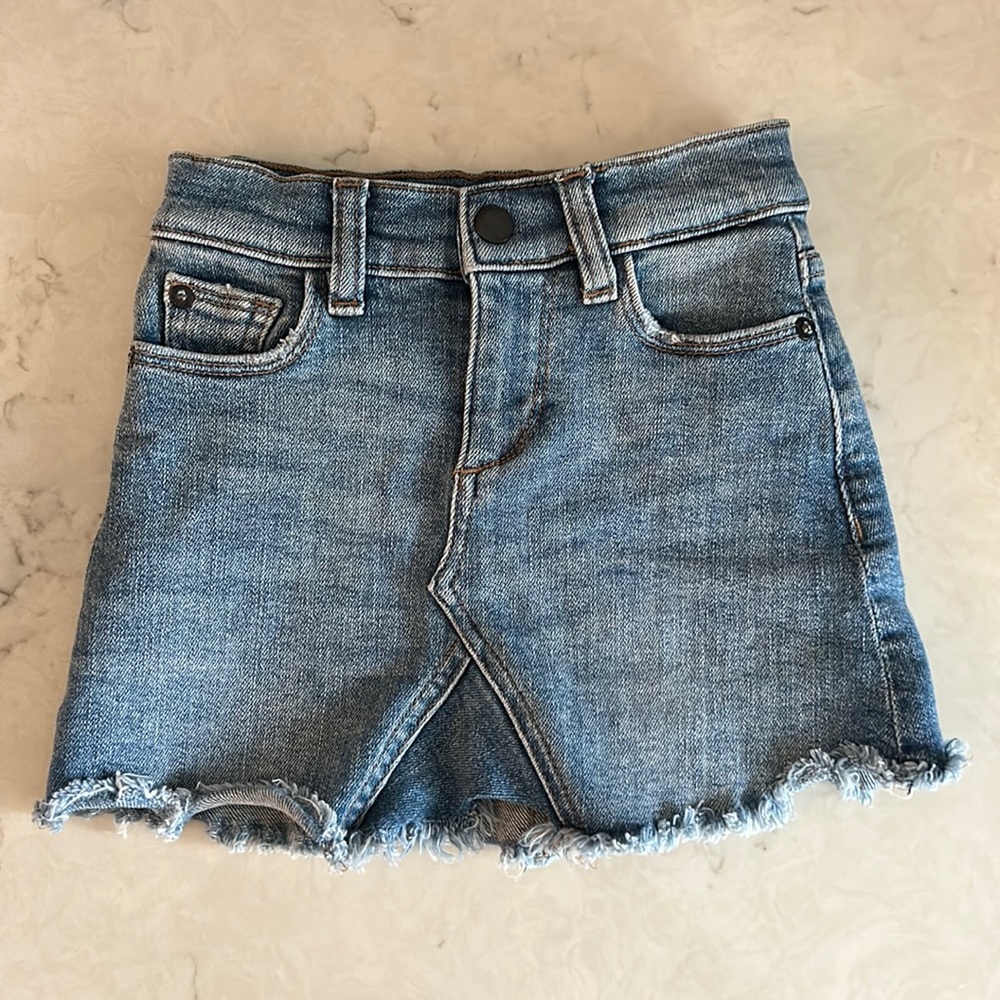 Denim miniskirt